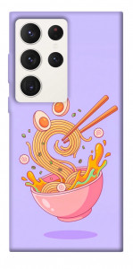 Чехол Cartoon noodles для Galaxy S23 Ultra