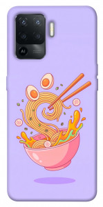 Чехол Cartoon noodles для Oppo Reno 5 Lite
