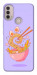 Чехол Cartoon noodles для Motorola Moto E40