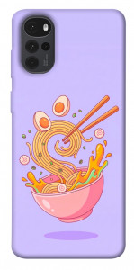 Чохол Cartoon noodles для Motorola Moto G22