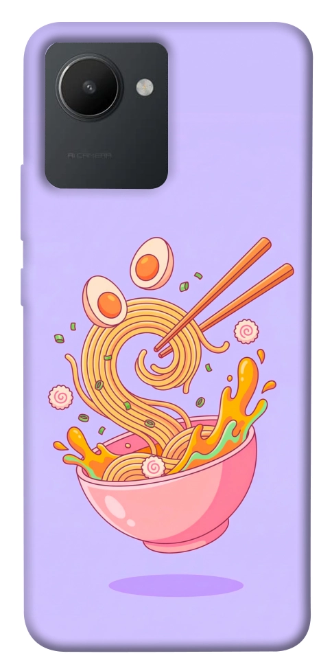 Чехол Cartoon noodles для Realme C30