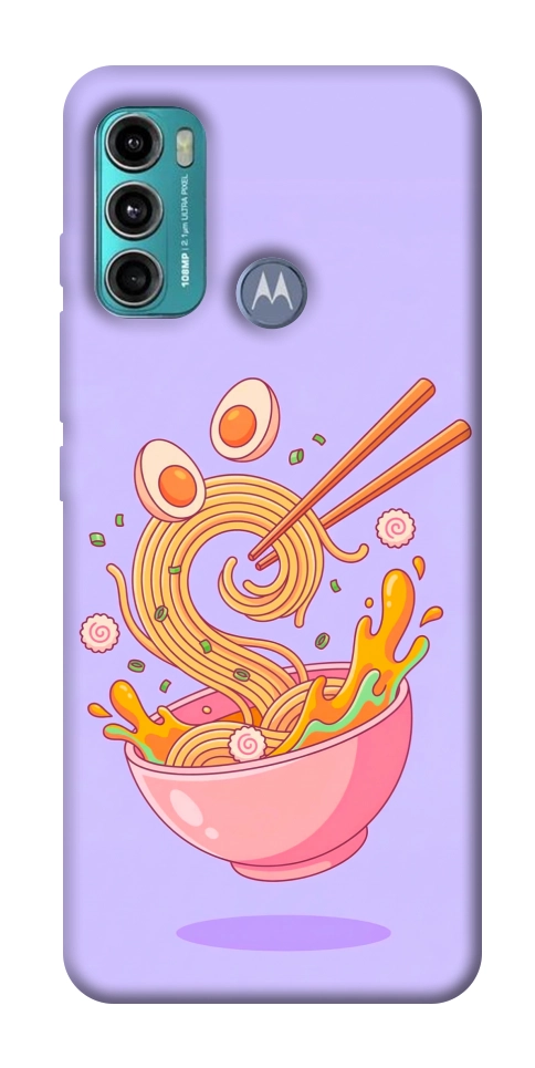 Чехол Cartoon noodles для Motorola Moto G60