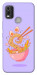 Чехол Cartoon noodles для Nokia C21 Plus