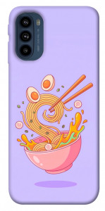 Чехол Cartoon noodles для Motorola Moto G41