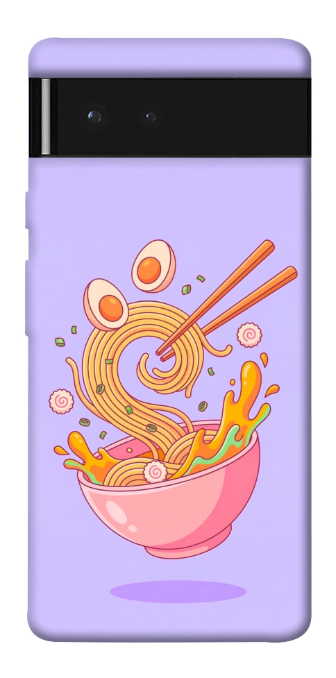 Чохол Cartoon noodles для Google Pixel 6