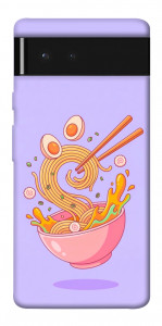 Чехол Cartoon noodles для Google Pixel 6