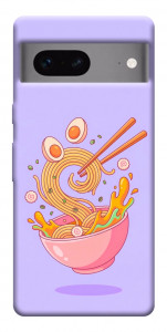 Чехол Cartoon noodles для Google Pixel 7