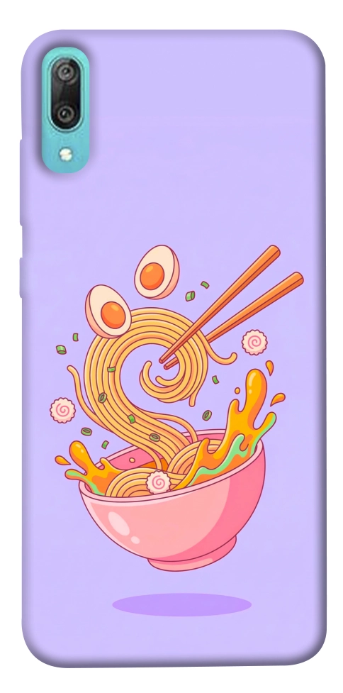 Чехол Cartoon noodles для Huawei Y6 Pro (2019)