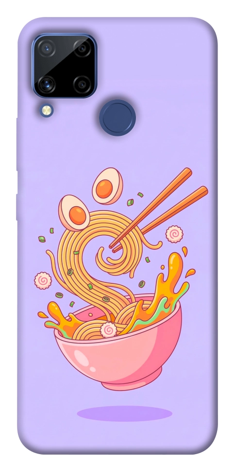Чехол Cartoon noodles для Realme C15