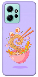 Чехол Cartoon noodles для Xiaomi Redmi Note 12 4G
