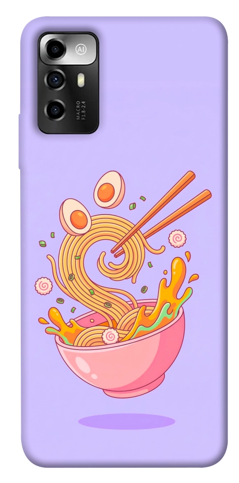 Чехол Cartoon noodles для ZTE Blade A72