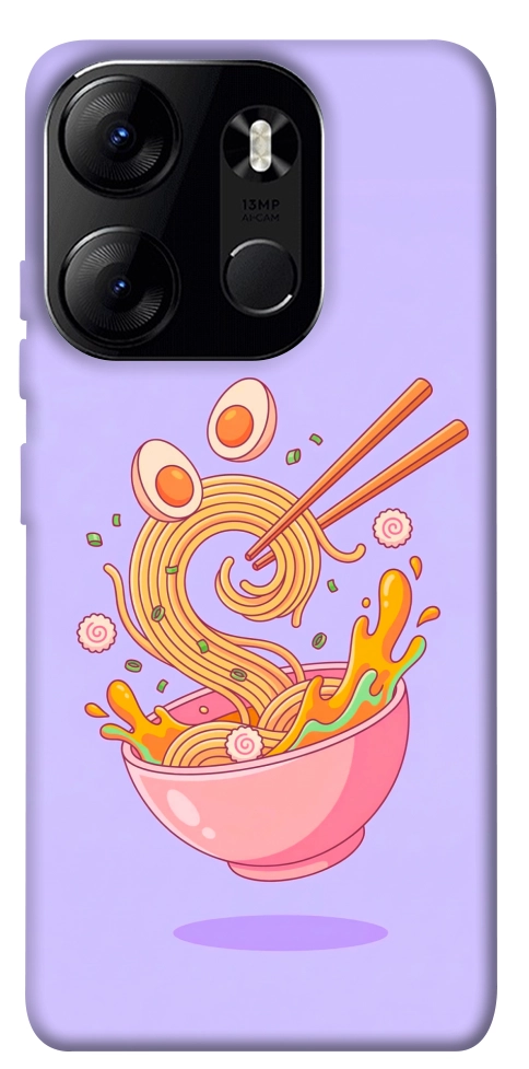 Чехол Cartoon noodles для Tecno Spark Go 2023