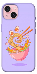 Чехол Cartoon noodles для iPhone 15