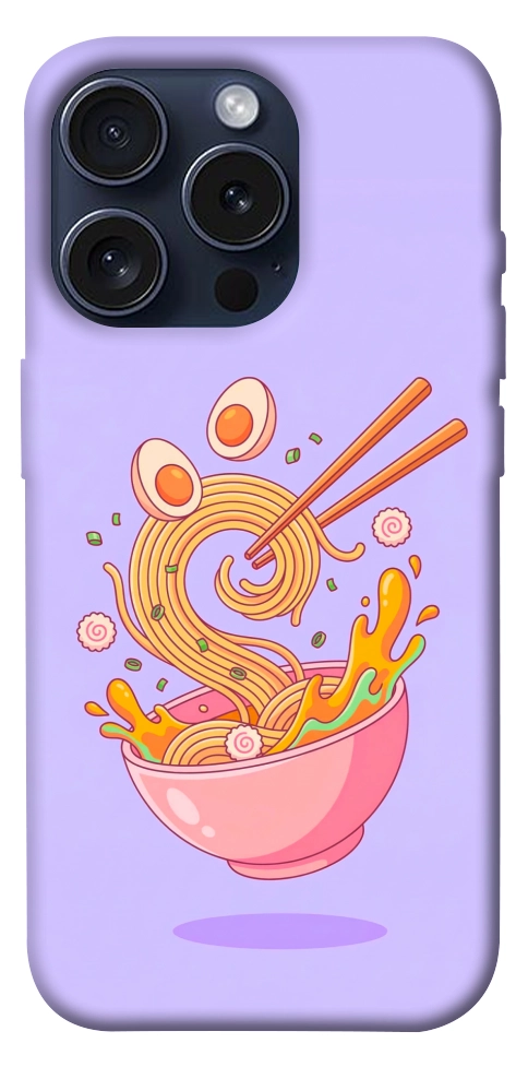 Чехол Cartoon noodles для iPhone 15 Pro