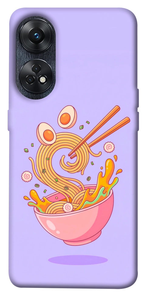 Чехол Cartoon noodles для Oppo Reno 8 T 4G