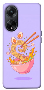Чохол Cartoon noodles для Oppo A58 4G