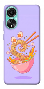 Чехол Cartoon noodles для Oppo A78 4G