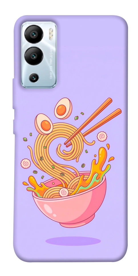 Чехол Cartoon noodles для Infinix Hot 12i