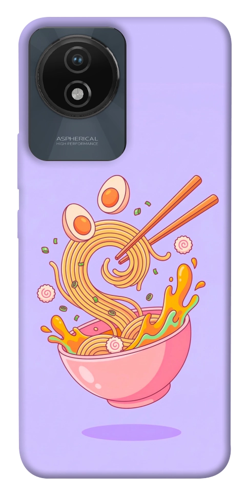 Чехол Cartoon noodles для Vivo Y02