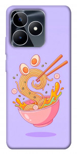 Чехол Cartoon noodles для Realme C53