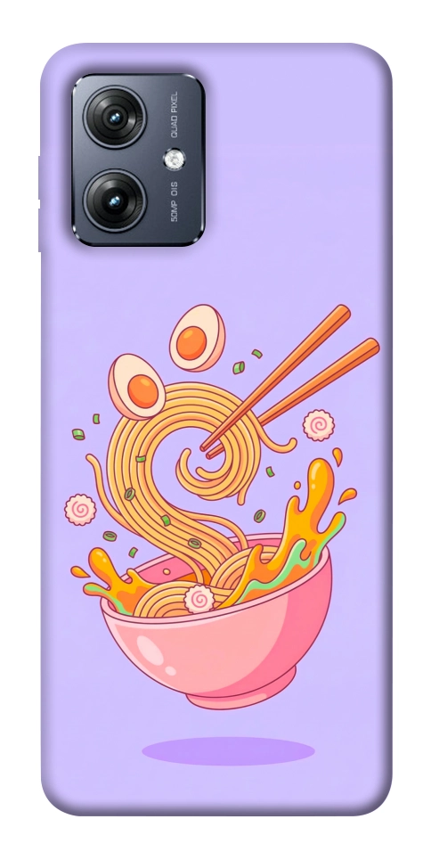 Чехол Cartoon noodles для Motorola Moto G54