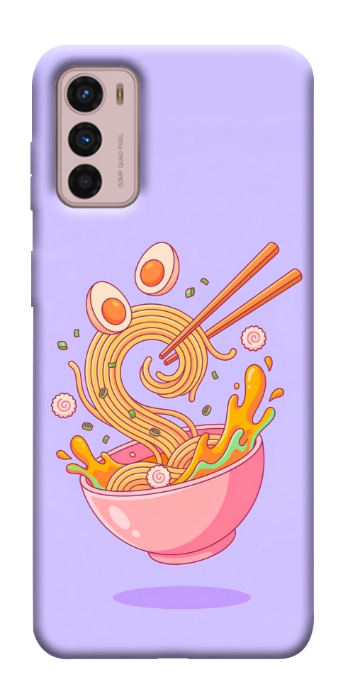 Чехол Cartoon noodles для Motorola Moto G42