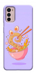 Чехол Cartoon noodles для Motorola Moto G42