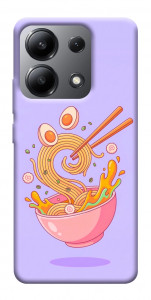 Чехол Cartoon noodles для Xiaomi Redmi Note 13 4G