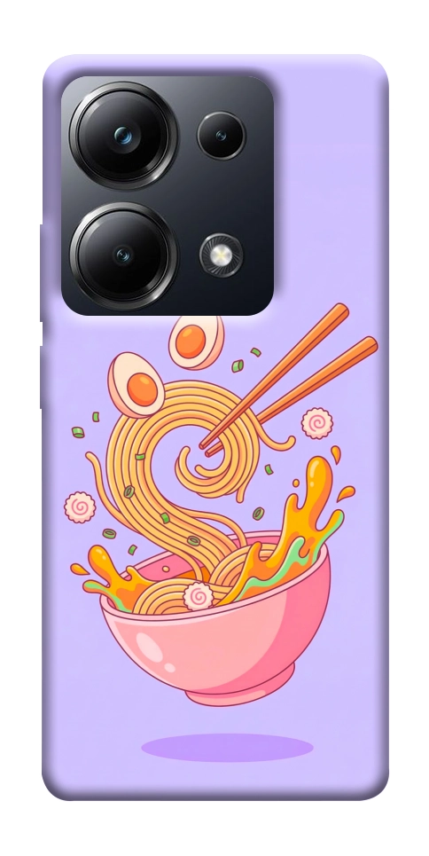 Чехол Cartoon noodles для Xiaomi Poco M6