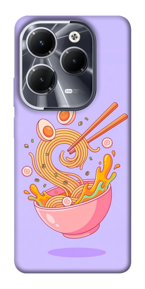 Чехол Cartoon noodles для Infinix Hot 40