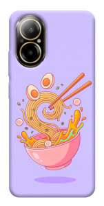 Чехол Cartoon noodles для Realme C67 4G