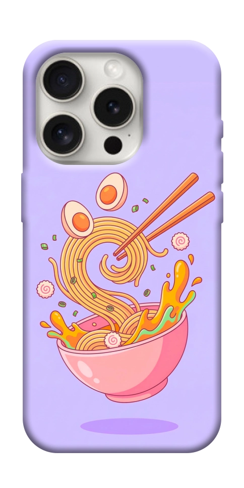 Чехол Cartoon noodles для iPhone 16 Pro