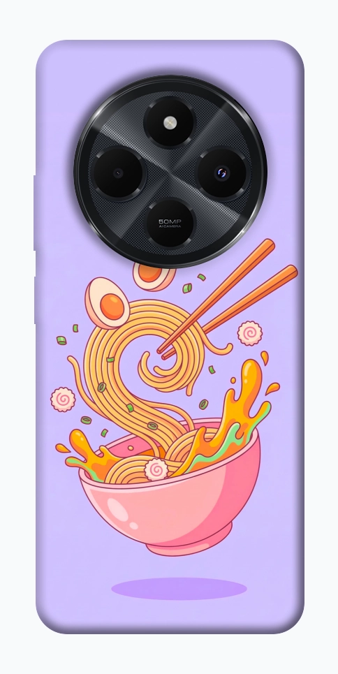 Чехол Cartoon noodles для Xiaomi Redmi 14C