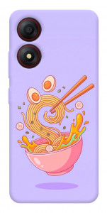 Чехол Cartoon noodles для ZTE Blade A34 4G