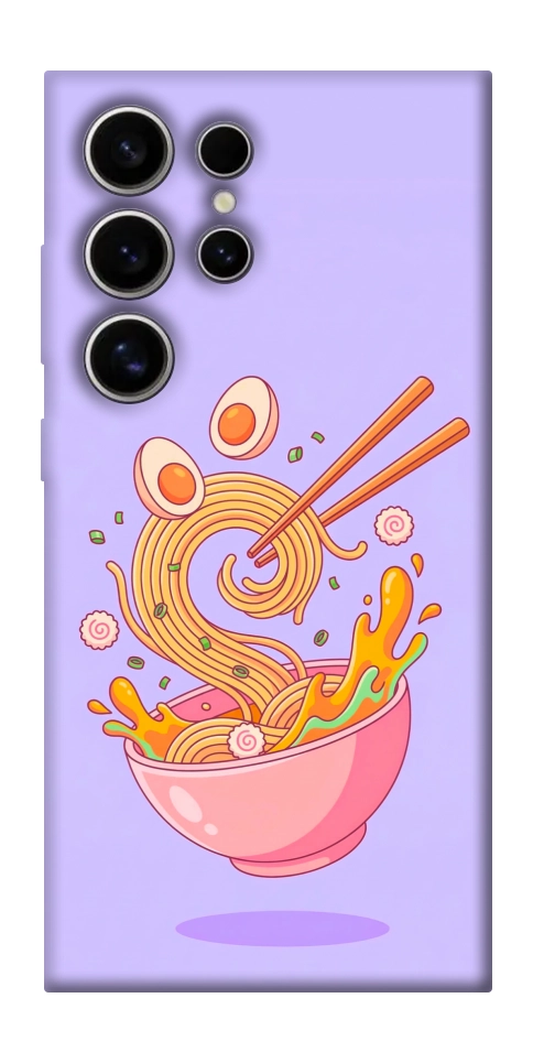 Чехол Cartoon noodles для Galaxy S25 Ultra