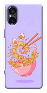 Чехол Cartoon noodles для Sony Xperia 5 V