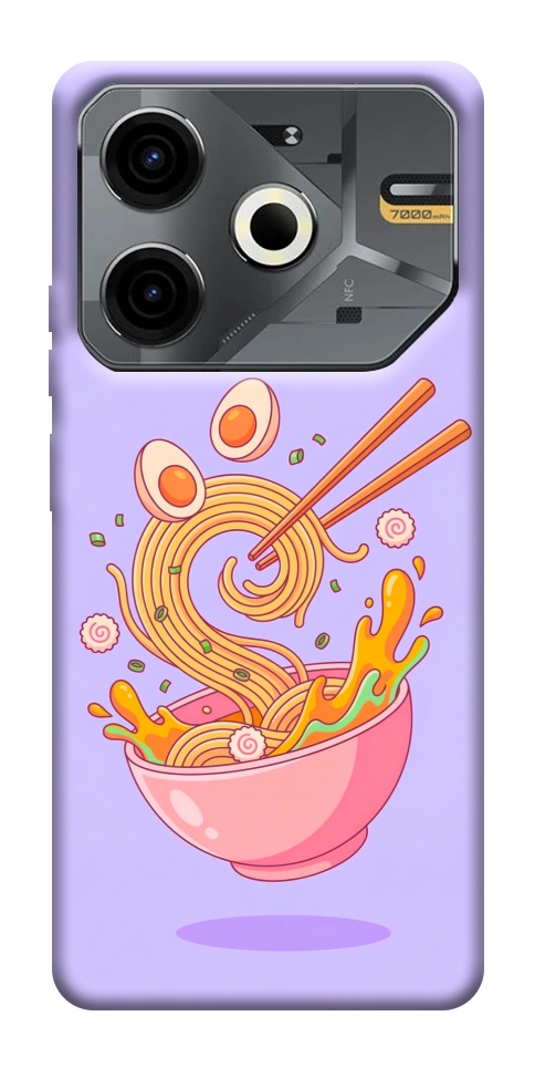 Чехол Cartoon noodles для TECNO Pova 6 Neo (LI6)