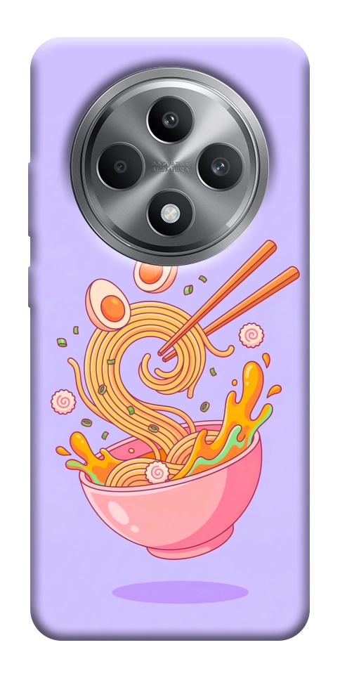 Чехол Cartoon noodles для Oppo Reno 12 F 4G