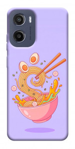 Чохол Cartoon noodles для Motorola Moto E15