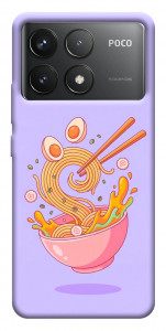 Чехол Cartoon noodles для Xiaomi Poco F6 Pro