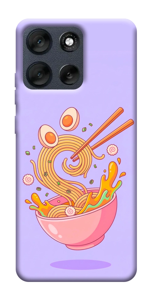 Чехол Cartoon noodles для Motorola Moto G56 5G