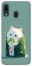Чехол Cat onigiri для Galaxy A30 (2019)