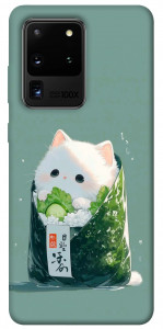 Чехол Cat onigiri для Galaxy S20 Ultra (2020)