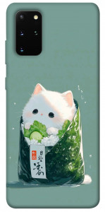 Чехол Cat onigiri для Galaxy S20 Plus (2020)
