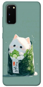 Чохол Cat onigiri для Galaxy S20 (2020)