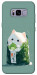 Чехол Cat onigiri для Galaxy S8+