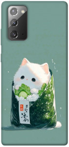 Чохол Cat onigiri для Galaxy Note 20