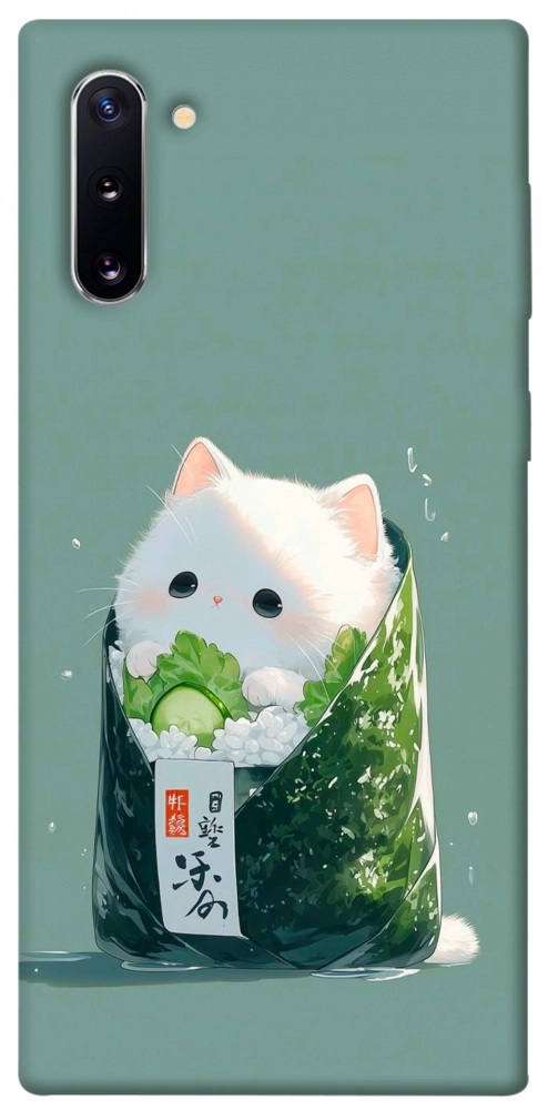 Чехол Cat onigiri для Galaxy Note 10 (2019)