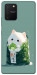 Чохол Cat onigiri для Galaxy S10 Lite (2020)