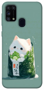 Чохол Cat onigiri для Galaxy M31 (2020)